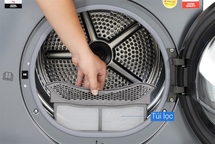 Máy Sấy Bơm Nhiệt Toshiba 10 Kg TD-BK110GHV(MK)